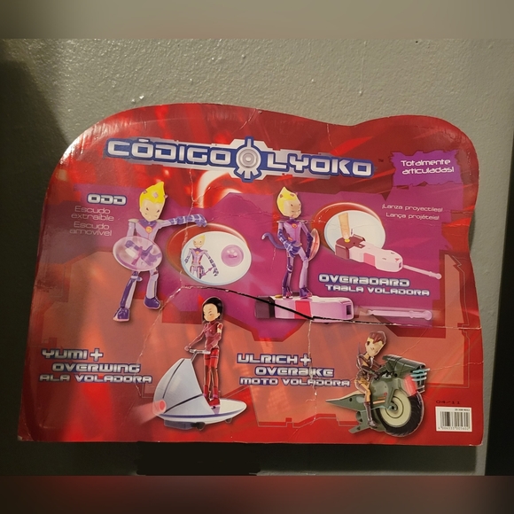 Code Lyoko: Odd with Overboard and Laser Arrows Action Figure - Picture 7 of 12